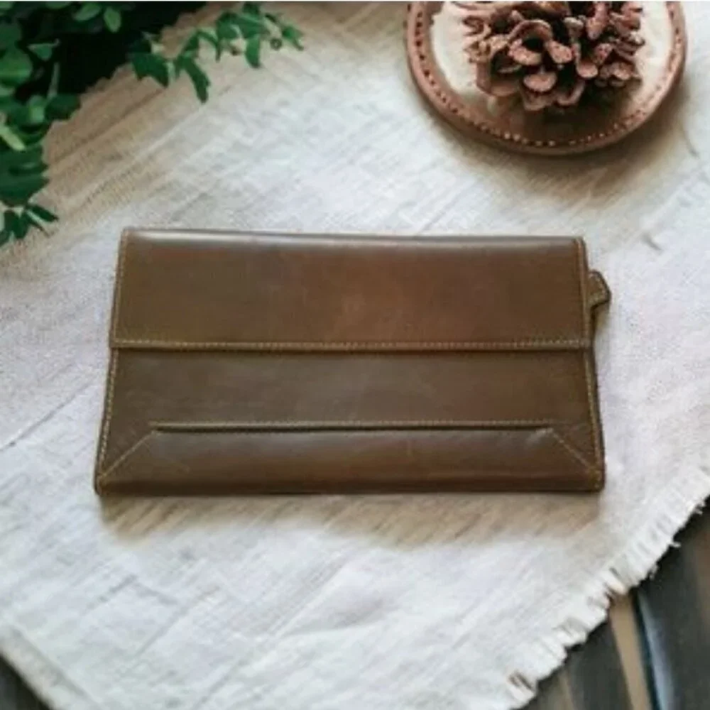 TUSK BROWN LEATHER WALLET